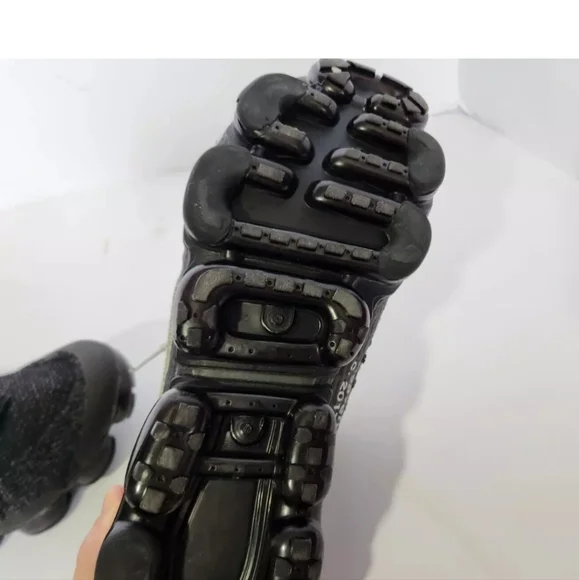 Nike Air Mens Black Off-White Vapormax Flyknit Athletic Shoes US 10 - Picture 11 of 11